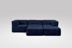 5 Teiliges Modulares Sofa – Blau-1