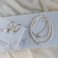 ANTIBES PEARL HOOPS-2