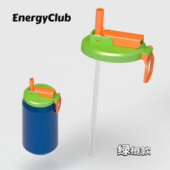 Soda can cover With Straws